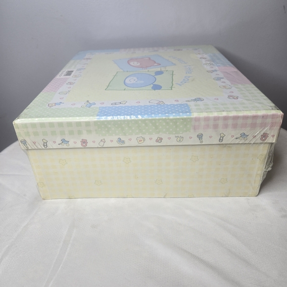 Vintage Gund Babys Firsts Keepsake Box Gift Set Gender Neutral 13 Items In Set - Picture 10 of 12
